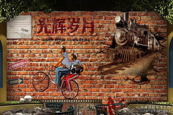 憶青春主題餐廳如何裝修設(shè)計？